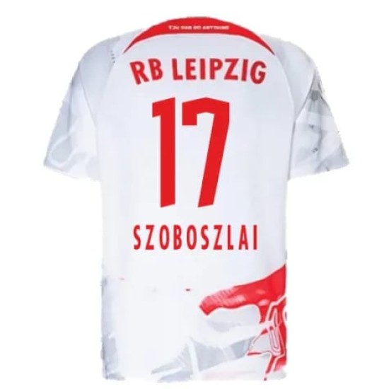 Kid's SZOBOSZLAI RB Leipzig 2022/23 Home Shirt
