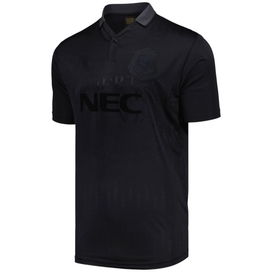 Men's Everton 1995 Retro Black-Out Shirt Men's Everton 1995 Retro Black-Out Shirt
