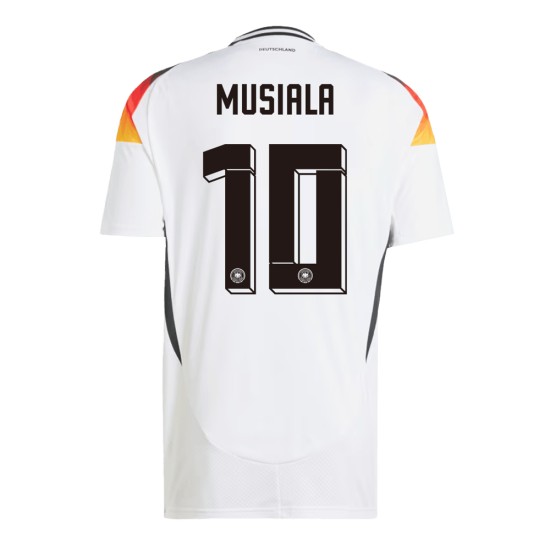 Jamal Musiala #10 Germany Home Jersey EURO 2024