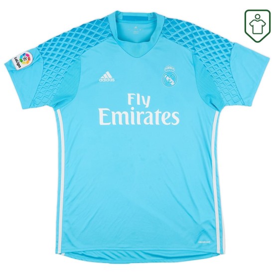 Men's Real Madrid 2016/17 GK Retro Shirt Men's Real Madrid 2016/17 GK Retro Shirt