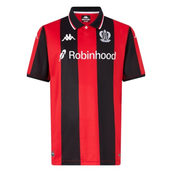 Kid's OGC Nice 2025/26 Home Shirt