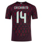 Javier Hernandez Chicharito #14 Mexico Home Jersey Copa America 2024