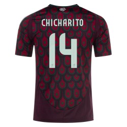 Javier Hernandez Chicharito #14 Mexico Home Jersey Copa America 2024
