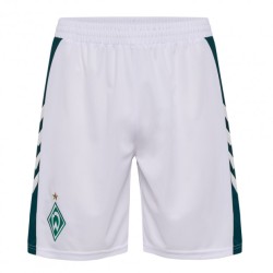 Kid's Werder Bremen 2025/26 Home Shorts - White