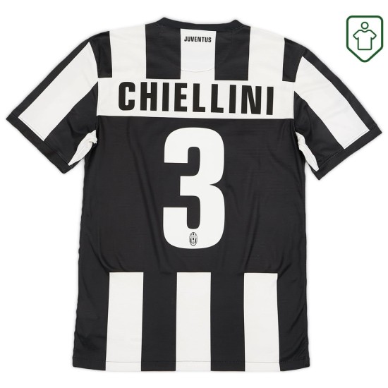 Men's Juventus 2012/13 Home Retro Shirt Chiellini #3