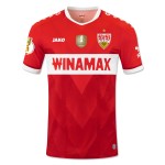 Kid's VfB Stuttgart 2024/25 Away Cup Final Shirt - Red Kid's VfB Stuttgart 2024/25 Away Cup Final Shirt - Red