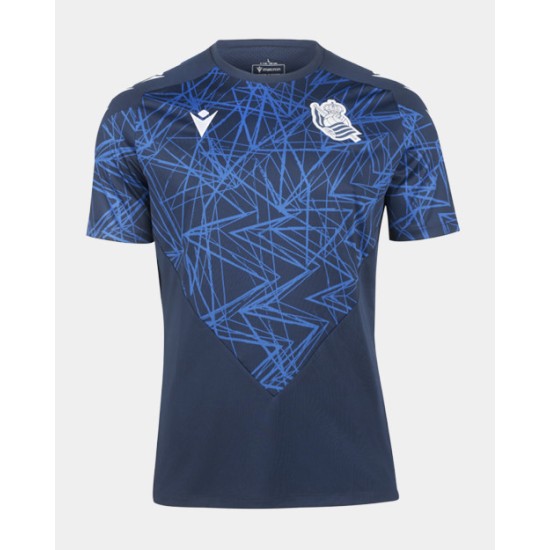 Men's Real Sociedad 2024/25 Third Warm Up Shirt Men's Real Sociedad 2024/25 Third Warm Up Shirt