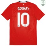 Men's Manchester United 2011/12 Home Retro Shirt Rooney #10