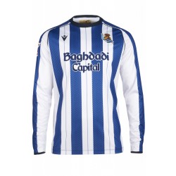 Women's Real Sociedad 2025/26 Home Long Sleeve Shirt