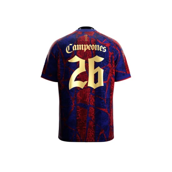 Men's FC Barcelona 2026 Spanish Champions Shirt - Red