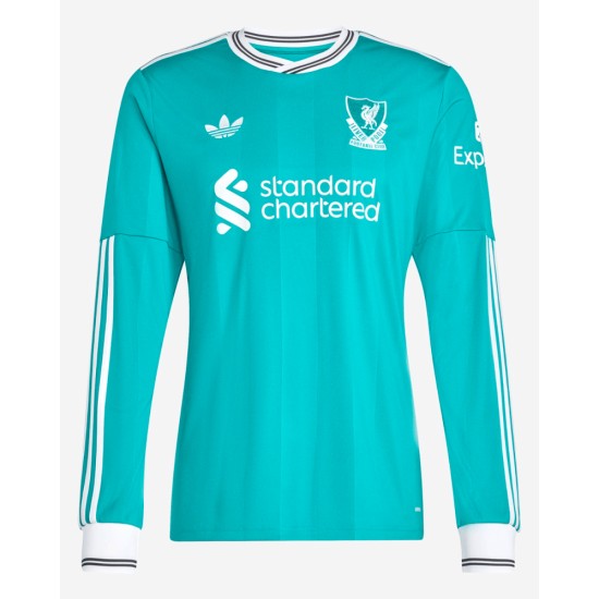Men's Liverpool 2025/26 Third Long Sleeve Shirt