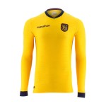 Men's Ecuador 2026 Home World Cup Long Sleeve Shirt