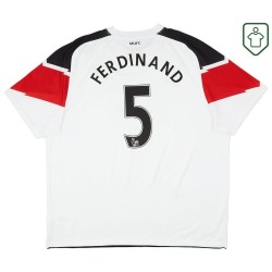 Men's Manchester United 2010/12 Away Retro Shirt Ferdinand #5