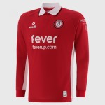 Kid's Bristol City 2025/26 Home Long Sleeve Shirt