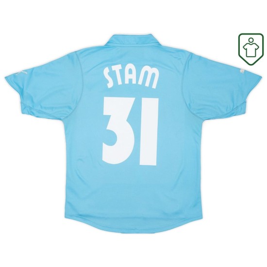 Men's Lazio 2002/03 Home Retro Shirt Stam #31