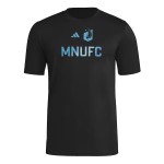 Men's Minnesota United FC 2025 Third Hook AEROREADY Shirt - Black Men's Minnesota United FC 2025 Third Hook AEROREADY Shirt - Black