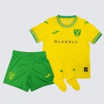 Kid's Norwich City 2025/26 Home Kit Kid's Norwich City 2025/26 Home Kit