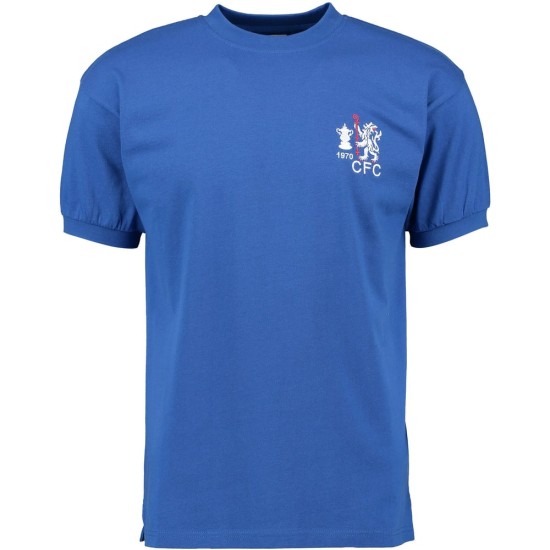 Women's Chelsea 1970 Retro FA Cup Winners Shirt Women's Chelsea 1970 Retro FA Cup Winners Shirt