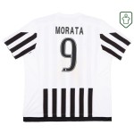 Men's Juventus 2015/16 Home Retro Shirt Morata #9