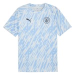 Men's Manchester City 2025/26 Third Pre Match Shirt - Blue Men's Manchester City 2025/26 Third Pre Match Shirt - Blue
