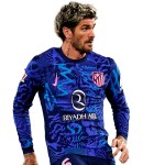 Men's Atletico Madrid 2024/25 Third Long Sleeve Shirt Men's Atletico Madrid 2024/25 Third Long Sleeve Shirt
