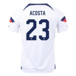 Kellyn Acosta #23 USMNT Home Jersey World Cup 2022 Kellyn Acosta #23 USMNT Home Jersey World Cup 2022