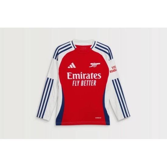 Kid's Arsenal 2024/25 Home Long Sleeve Shirt Kid's Arsenal 2024/25 Home Long Sleeve Shirt