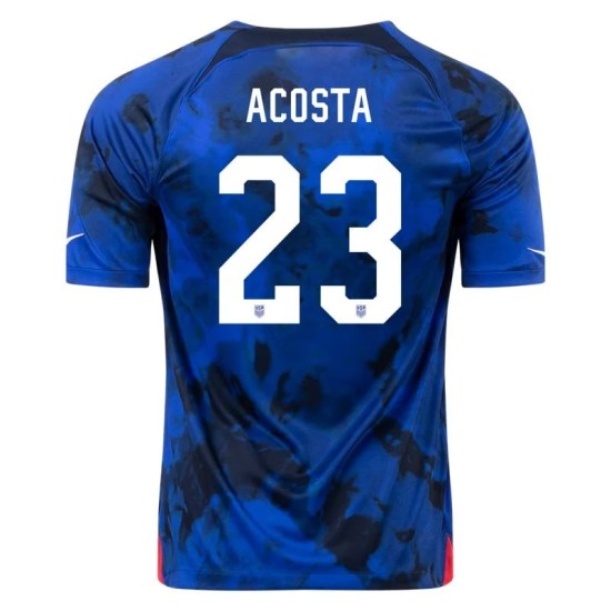 Kellyn Acosta #23 USMNT Away Jersey World Cup 2022 Kellyn Acosta #23 USMNT Away Jersey World Cup 2022