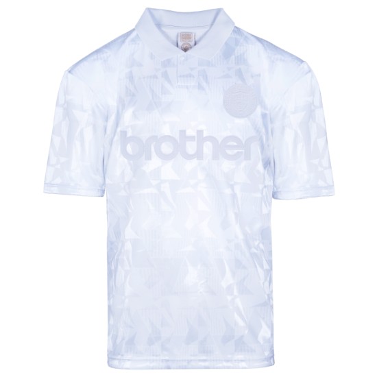 Men's Manchester City 1990 Retro Whiteout Shirt