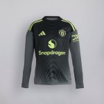 Kid's Manchester United 2025/26 Goalkeeper Long Sleeve Shirt Kid's Manchester United 2025/26 Goalkeeper Long Sleeve Shirt