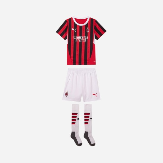 Kid's Milan 2024/25 Home Kit Kid's Milan 2024/25 Home Kit
