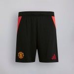 Men's Manchester United 2024/25 Home Shorts - Black