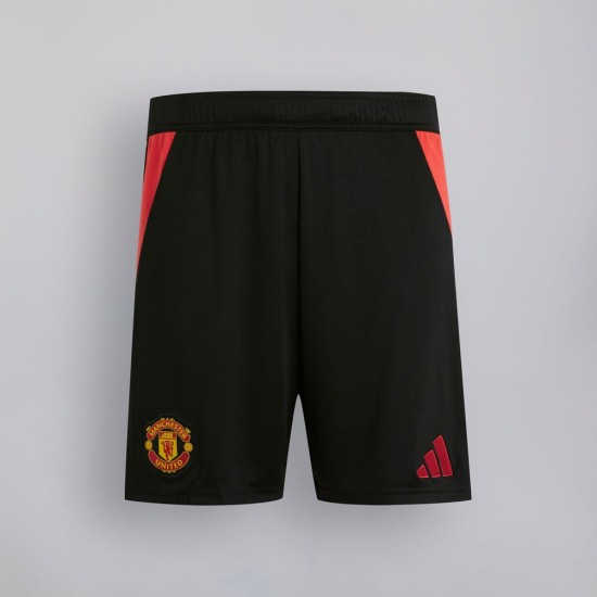 Men's Manchester United 2024/25 Home Shorts - Black