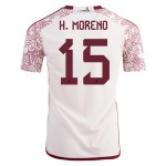 Hector Moreno #15 Mexico Away Jersey World Cup 2022