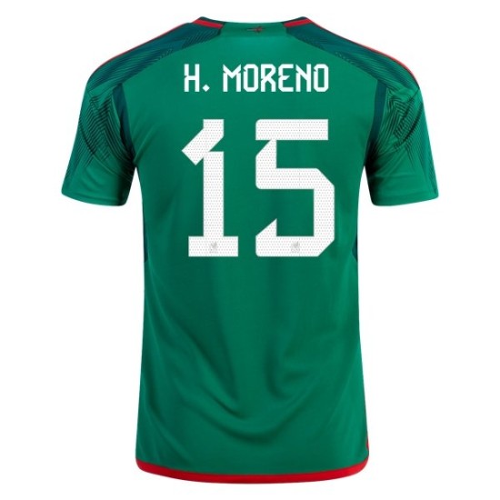 Hector Moreno #15 Mexico Home Jersey World Cup 2022