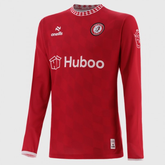 Men's Bristol City 2024/25 Home Long Sleeve Shirt