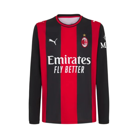 Kid's Milan 2026/27 Home Long Sleeve Shirt Kid's Milan 2026/27 Home Long Sleeve Shirt