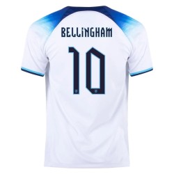 Jude Bellingham #10 England Home Jersey World Cup 2022