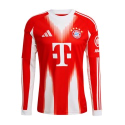 Women's Bayern Munich 2025/26 Home Long Sleeve Shirt