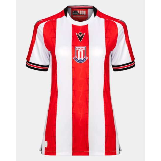 Women's Stoke City 2024/25 Home Unsponsored Shirt