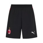 Kid's Milan 2026/27 Home Shorts - Black Kid's Milan 2026/27 Home Shorts - Black
