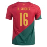Renato Sanches #16 Portugal Home Jersey World Cup 2022
