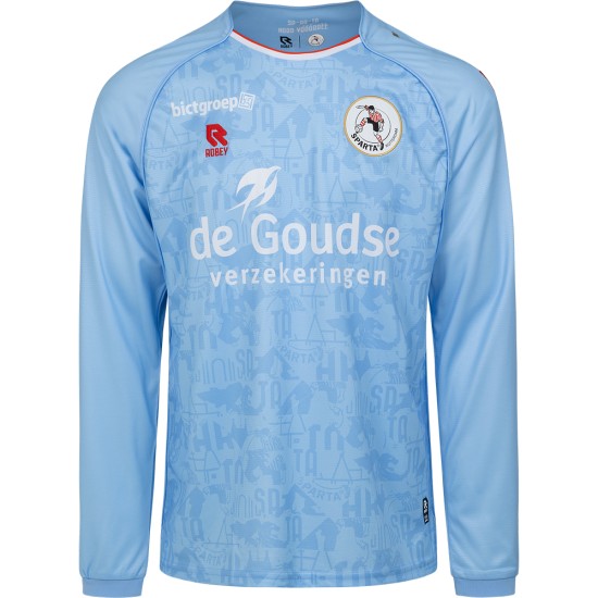 Women's Sparta Rotterdam 2025/26 Away Long Sleeve Shirt Women's Sparta Rotterdam 2025/26 Away Long Sleeve Shirt