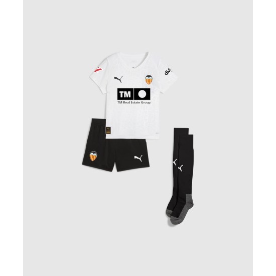 Kid's Valencia CF 2025/26 Home Kit