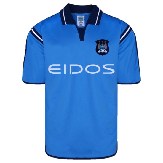 Men's Manchester City 2001 Home Retro Shirt