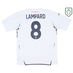 Men's England 2007/09 Home Retro Shirt Lampard #8