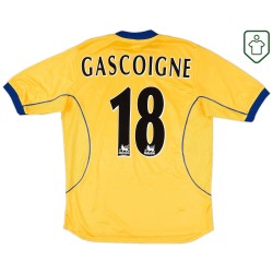 Men's Everton 2000/01 Away Retro Shirt Gascoigne #18