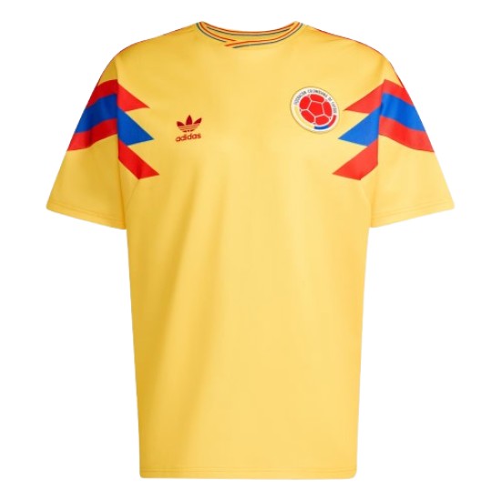 Men's Colombia 1990 Away Retro Shirt #10