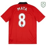 Men's Manchester United 2013/14 Home Retro Shirt Mata #8