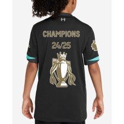 Men's Liverpool 2024/25 Away LFC Champions Shirt & Gold Trophy